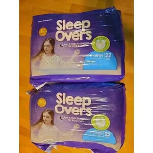 Cuties Sleep Overs Youth Underwear X-Large 85 to 140 lb (2 Packs of 22)